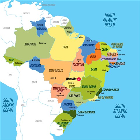 Mapa Brasil estados ajustado